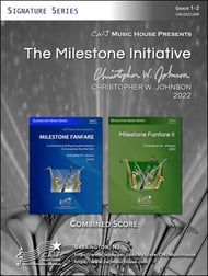 The Milestone Initiative Concert Band sheet music cover Thumbnail